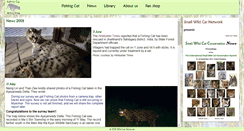 Desktop Screenshot of fishing-cat.wild-cat.org